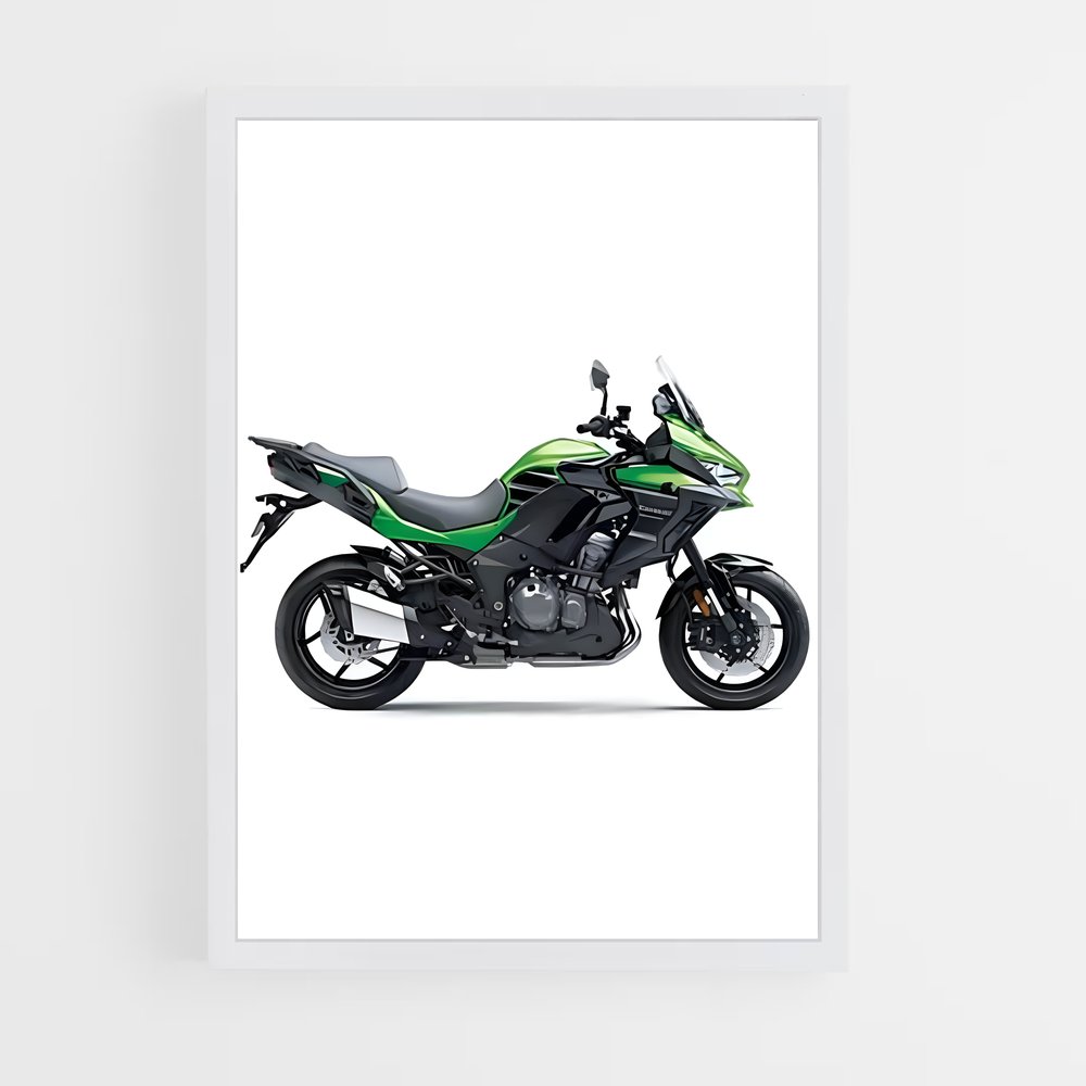 Poster Kawasaki Versys 1000 Adventure (vue 3)